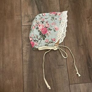 Sweet As April-Baby Girl Dahlia Bonnet